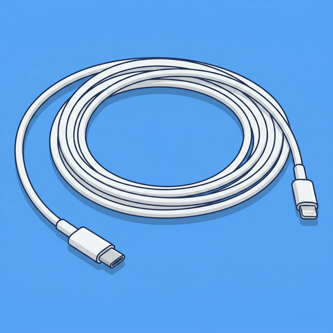 USB-C to Lightning Charging Cable