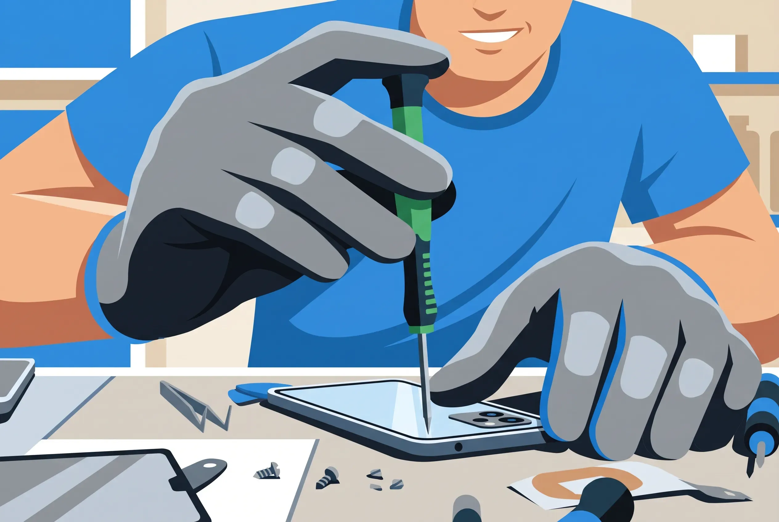 Putting in a new battery